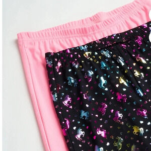 Delia’s girl’ 2 pack of leggings with matching headband